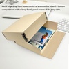 image:imageLineco Museum Archival Storage Box Drop Front 975x1275x3 in Gray  AcidFree with Metal Edge Preserves Picture Longevity Organize Photos Newspapers Prints Documents Crafts DIYTan