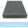 image:imageLineco Museum Archival Storage Box Drop Front 975x1275x3 in Gray  AcidFree with Metal Edge Preserves Picture Longevity Organize Photos Newspapers Prints Documents Crafts DIYGray