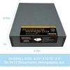 image:imageLineco Museum Archival Storage Box Drop Front 975x1275x3 in Gray  AcidFree with Metal Edge Preserves Picture Longevity Organize Photos Newspapers Prints Documents Crafts DIYGray