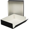 image:imageLineco Museum Archival Storage Box Drop Front 975x1275x3 in Gray  AcidFree with Metal Edge Preserves Picture Longevity Organize Photos Newspapers Prints Documents Crafts DIYSimple Black