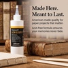 image:imageLineco Neutral pH Adhesive Acid Free Allpurpose Glue White 8 OZ 1 Pack  Dries Clear Remains Flexible Used for Bookbinding and Book Repair Framing Collages Paper Art and Crafts1 Pack
