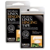image:imageLineco SelfAdhesive Linen Hinging Tape White 125 x 12 ft  AcidFree Cloth NonYellowing Neutral pH Attaching Mats to Backboard Hinge Heavy ArtworkWhite