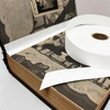 image:imageLineco Tyvek Tape Pressure Senstitve 1 Inch x 150 ft White  Used for Matting Binding and Repairs for Prints Documents Letters Folders BooksAverage