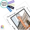 image:imageMat Board Center 5 Pack 11x14 Double Mat for 85x11 Photos Off WhiteGold  Off White Over Gold Double Mat Board Acid Free 8Ply Thickness White Core Bevel Cut for Photos amp Art FramingWhite Over Black