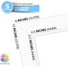 image:imageMat Board Center 5 Pack 11x14 Double Mat for 85x11 Photos Off WhiteGold  Off White Over Gold Double Mat Board Acid Free 8Ply Thickness White Core Bevel Cut for Photos amp Art FramingOff White Over Off White