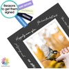 image:imageMat Board Center 5 Pack 11x14 Double Mat for 85x11 Photos Off WhiteGold  Off White Over Gold Double Mat Board Acid Free 8Ply Thickness White Core Bevel Cut for Photos amp Art FramingBlack Over White
