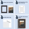 image:imageMat Board Center 5 Pack 11x14 Double Mat for 85x11 Photos Off WhiteGold  Off White Over Gold Double Mat Board Acid Free 8Ply Thickness White Core Bevel Cut for Photos amp Art FramingBlack Over Black