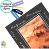 image:imageMat Board Center 5 Pack 11x14 Double Mat for 85x11 Photos Off WhiteGold  Off White Over Gold Double Mat Board Acid Free 8Ply Thickness White Core Bevel Cut for Photos amp Art FramingBlack Over Black