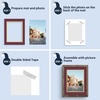 image:imageMat Board Center 5 Pack 11x14 Double Mat for 85x11 Photos Off WhiteGold  Off White Over Gold Double Mat Board Acid Free 8Ply Thickness White Core Bevel Cut for Photos amp Art FramingMaroon Over Gold