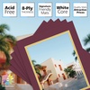 image:imageMat Board Center 5 Pack 11x14 Double Mat for 85x11 Photos Off WhiteGold  Off White Over Gold Double Mat Board Acid Free 8Ply Thickness White Core Bevel Cut for Photos amp Art FramingMaroon Over Gold