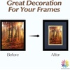 image:imageMat Board Center 5 Pack 11x14 Double Mat for 85x11 Photos Off WhiteGold  Off White Over Gold Double Mat Board Acid Free 8Ply Thickness White Core Bevel Cut for Photos amp Art FramingBlue Over Gold