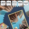 image:imageMat Board Center 5 Pack 11x14 Double Mat for 85x11 Photos Off WhiteGold  Off White Over Gold Double Mat Board Acid Free 8Ply Thickness White Core Bevel Cut for Photos amp Art FramingBlue Over Gold