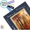 image:imageMat Board Center 5 Pack 11x14 Double Mat for 85x11 Photos Off WhiteGold  Off White Over Gold Double Mat Board Acid Free 8Ply Thickness White Core Bevel Cut for Photos amp Art FramingBlue Over Gold