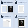 image:imageMat Board Center 5 Pack 11x14 Double Mat for 85x11 Photos Off WhiteGold  Off White Over Gold Double Mat Board Acid Free 8Ply Thickness White Core Bevel Cut for Photos amp Art FramingOff White Over Gold