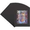 image:imagePack of 20 16x20 BLACK Picture Mats with White Core Bevel Cut for 11x14 Pictures  White Core Bevel Cut Acid Free 4Ply Thick Signature Friendly  Great for Photos Pictures Events Prints Mats OnlyWhite