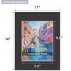 image:imagePack of 20 16x20 BLACK Picture Mats with White Core Bevel Cut for 11x14 Pictures  White Core Bevel Cut Acid Free 4Ply Thick Signature Friendly  Great for Photos Pictures Events Prints Mats OnlyWhite