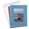 image:imageGolden State Art 25 Pack Black Photo Mat 12x12 For 8x8 MatteBackingsBags  4Ply Thick PreCut Mat 75x75 Opening White Core Bevel Cut AcidFree For Photo Art Poster or Print Display Mats MattesMix