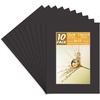 image:imageGolden State Art Pack of 10 White 12x16 Picture Mats Cut for 8x12 Photos  Bevel Cut Acid Free 4ply Thickness White Core  Great for Pictures Photos Frames Artworks PrintsBlack