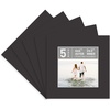 image:imageGolden State Art Pack of 5 White 12x12 Picture Mats for 8x8 Photos  Fits for 75x75 Openings White Core Bevel Cut Acid Free 4Ply Thickness Photo MatBlack