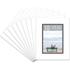 image:imageGolden State Art White Over Black Double Mat  16x20 for 11x14 10Pack  Bevel Cut Acid Free 8Ply Thickness Signature Friendly  Great for Photos Pictures Events Frames Prints8x10 for 5x7