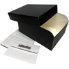 image:imageLineco 4x6 Photo Storage Box with 12 AcidFree Envelope 55x75x11 Black  Holds Up to 1000 35 x 5 or 4 x 6 Pictures Metal Edge Archival Organizer for Cards Prints Stickers Stamps SeedsBlack