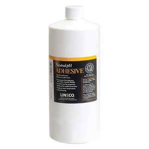 image:imageLineco Neutral pH Adhesive AllPurpose Glue 1 Quart White 1 Pack  Acid Free Dries Clear Remains Flexible Used for Bookbinding and Book Repair Framing Collages Paper Art and Crafts1 Quart  1 Pack