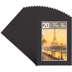 image:imagePack of 20 16x20 BLACK Picture Mats with White Core Bevel Cut for 11x14 Pictures  White Core Bevel Cut Acid Free 4Ply Thick Signature Friendly  Great for Photos Pictures Events Prints Mats Only20pack Mats