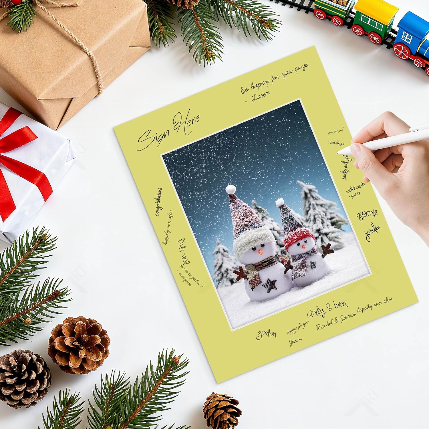 image:imageGolden State Art 20 Pack Mixed Color Photo Mats 11x14 for 8x10 Mats Only  AcidFree PreCut75x95 Opening 4Ply Bevel Cut White Core Photo Matte Matting11x14 Pack of 20 Mix Colors Mats