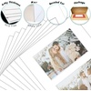 image:image8x10 White Mat for 2 4X6 Pictures  Pack of 10  White Core Bevel Cut AcidFree Mat Boards for Artworks Prints Photographs  Great for Weddings Engagements Graduations  Signature Friendly