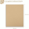 image:imageGolden State Art 10 Pack 8x10 Cardboard Sheets 18 For Packaging Inserts  Flat Layer Pads Corrugated Card Board Inserts For Packing Mailing or DIY Art Crafts Box Dividers Brown10pack
