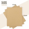 image:imageGolden State Art 10 Pack 8x10 Cardboard Sheets 18 For Packaging Inserts  Flat Layer Pads Corrugated Card Board Inserts For Packing Mailing or DIY Art Crafts Box Dividers Brown50pack