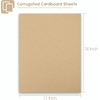 image:imageGolden State Art 10 Pack 8x10 Cardboard Sheets 18 For Packaging Inserts  Flat Layer Pads Corrugated Card Board Inserts For Packing Mailing or DIY Art Crafts Box Dividers Brown10pack