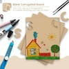 image:imageGolden State Art 10 Pack 8x10 Cardboard Sheets 18 For Packaging Inserts  Flat Layer Pads Corrugated Card Board Inserts For Packing Mailing or DIY Art Crafts Box Dividers Brown10pack
