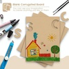 image:imageGolden State Art 10 Pack 8x10 Cardboard Sheets 18 For Packaging Inserts  Flat Layer Pads Corrugated Card Board Inserts For Packing Mailing or DIY Art Crafts Box Dividers Brown10pack