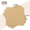 image:imageGolden State Art 10 Pack 8x10 Cardboard Sheets 18 For Packaging Inserts  Flat Layer Pads Corrugated Card Board Inserts For Packing Mailing or DIY Art Crafts Box Dividers Brown50pack