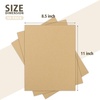image:imageGolden State Art 10 Pack 8x10 Cardboard Sheets 18 For Packaging Inserts  Flat Layer Pads Corrugated Card Board Inserts For Packing Mailing or DIY Art Crafts Box Dividers Brown50pack