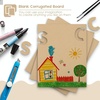 image:imageGolden State Art 10 Pack 8x10 Cardboard Sheets 18 For Packaging Inserts  Flat Layer Pads Corrugated Card Board Inserts For Packing Mailing or DIY Art Crafts Box Dividers Brown10pack