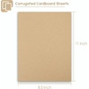image:imageGolden State Art 10 Pack 8x10 Cardboard Sheets 18 For Packaging Inserts  Flat Layer Pads Corrugated Card Board Inserts For Packing Mailing or DIY Art Crafts Box Dividers Brown10pack