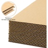 image:imageGolden State Art 10 Pack 8x10 Cardboard Sheets 18 For Packaging Inserts  Flat Layer Pads Corrugated Card Board Inserts For Packing Mailing or DIY Art Crafts Box Dividers Brown50pack