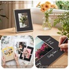 image:imageGolden State Art 10 Pack 8x10 White Picture Mat for 5x7 Photos  White Core Bevel Edge Acid Free 4ply Thick Framing Picture MatsBlack