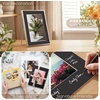 image:imageGolden State Art 10 Pack 8x10 White Picture Mat for 5x7 Photos  White Core Bevel Edge Acid Free 4ply Thick Framing Picture MatsBlack