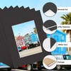 image:imageGolden State Art 10 Pack 8x10 White Picture Mat for 5x7 Photos  White Core Bevel Edge Acid Free 4ply Thick Framing Picture MatsBlack