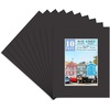 image:imageGolden State Art 10 Pack 8x10 White Picture Mat for 5x7 Photos  White Core Bevel Edge Acid Free 4ply Thick Framing Picture MatsBlack