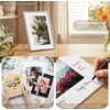 image:imageGolden State Art 10 Pack 8x10 White Picture Mat for 5x7 Photos  White Core Bevel Edge Acid Free 4ply Thick Framing Picture MatsClassic White