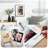 image:imageGolden State Art 10 Pack 8x10 White Picture Mat for 5x7 Photos  White Core Bevel Edge Acid Free 4ply Thick Framing Picture MatsClassic White