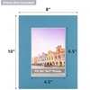 image:imageGolden State Art 10 Pack 8x10 White Picture Mat for 5x7 Photos  White Core Bevel Edge Acid Free 4ply Thick Framing Picture MatsMix