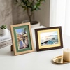 image:imageGolden State Art 10 Pack 8x10 White Picture Mat for 5x7 Photos  White Core Bevel Edge Acid Free 4ply Thick Framing Picture MatsMix