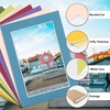 image:imageGolden State Art 10 Pack 8x10 White Picture Mat for 5x7 Photos  White Core Bevel Edge Acid Free 4ply Thick Framing Picture MatsMix