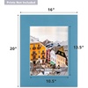 image:imageGolden State Art 10 Pack 8x10 White Picture Mat for 5x7 Photos  White Core Bevel Edge Acid Free 4ply Thick Framing Picture MatsMix