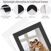 image:imageGolden State Art 10 Pack Black PreCut 11x14 Picture Mat for 85x11 Photo  Acid Free Photo Mat with 8x105 inch Opening White Core High Premier Bevel Cut Mattes11x14 for 85x11  10Pack Complete Set